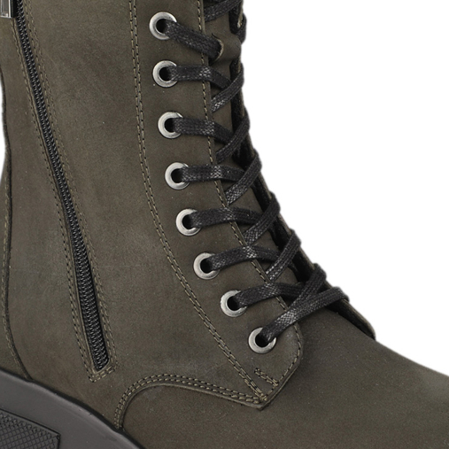 ROZWEST-G Kadın Deri Bot Haki - 4