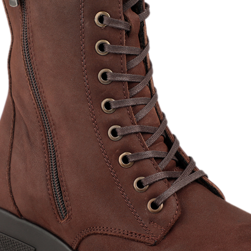 ROZWEST-G Kadın Deri Bot Kahve - 4