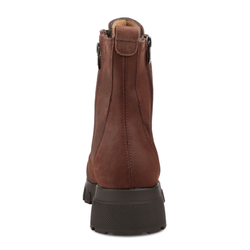 ROZWEST-G Kadın Deri Bot Kahve - 6