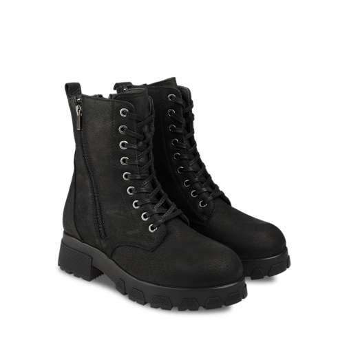 ROZWEST-G Kadın Deri Bot Siyah - 3