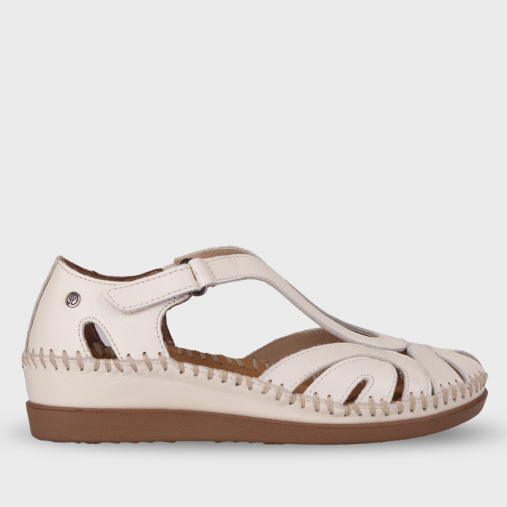 SALLY-G Kadın Deri Sandalet Bej - Forelli (1)