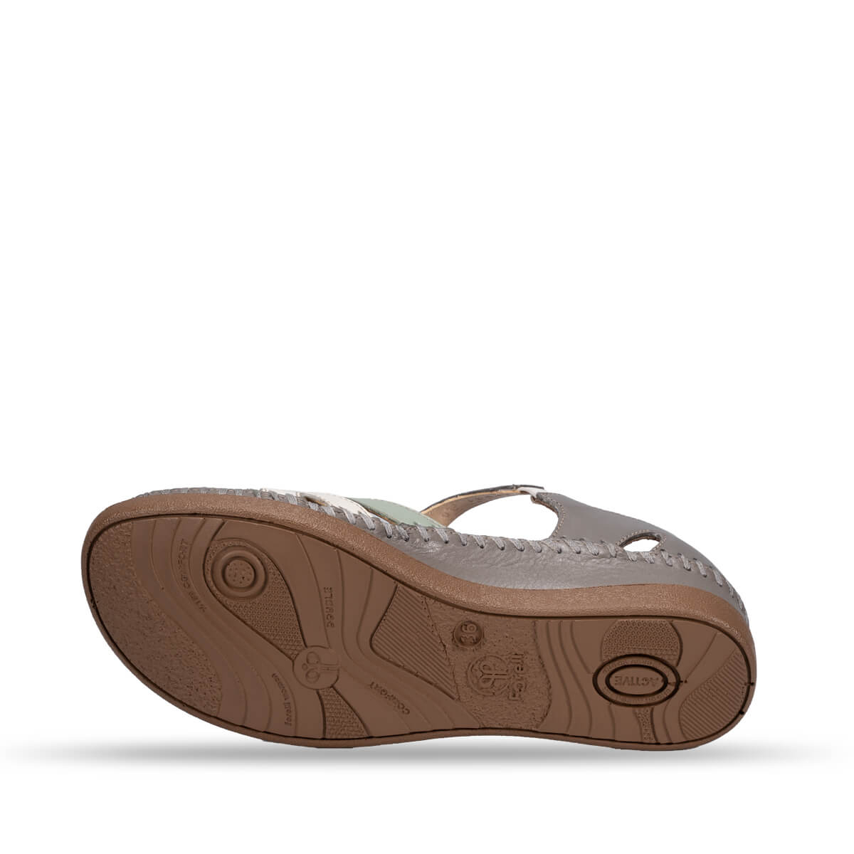 SALLY-G Kadın Deri Sandalet Stone | Forelli