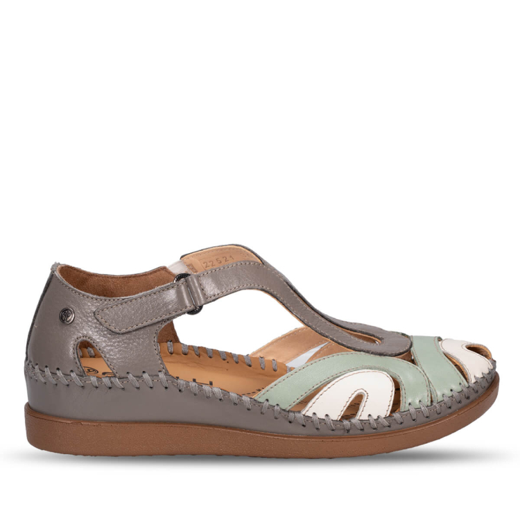 SALLY-G Kadın Deri Sandalet Stone - Forelli