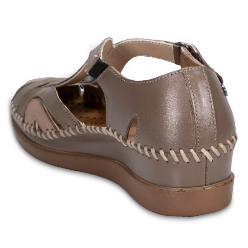 SALLY-G Kadın Deri Sandalet Vizon - 4