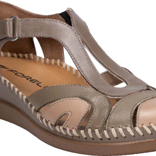 SALLY-G Kadın Deri Sandalet Vizon - 5