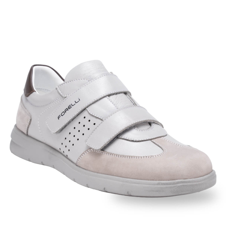 SAMUEL-K Erkek Deri Ayakkabı Gri - Forelli (1)