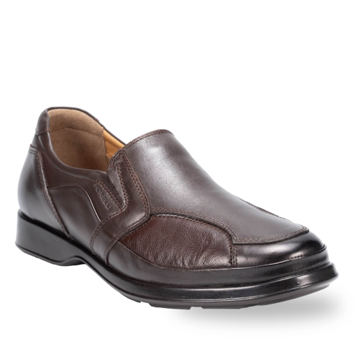 SAVEN-H Erkek Deri Hallux Ayakkabı Kahve - 2