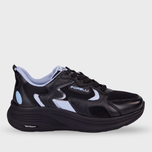 SERRA-G Comfort Kadın Ayakkabı Siyah-Mavi 