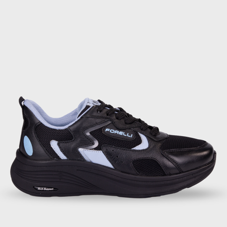 SERRA-G Kadın Ayakkabı Siyah-Mavi - Forelli