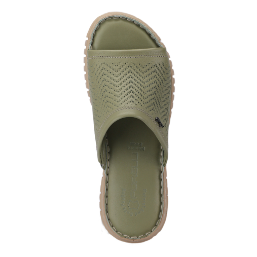 SOFIA-G Kadın Deri Terlik Avakado - 5