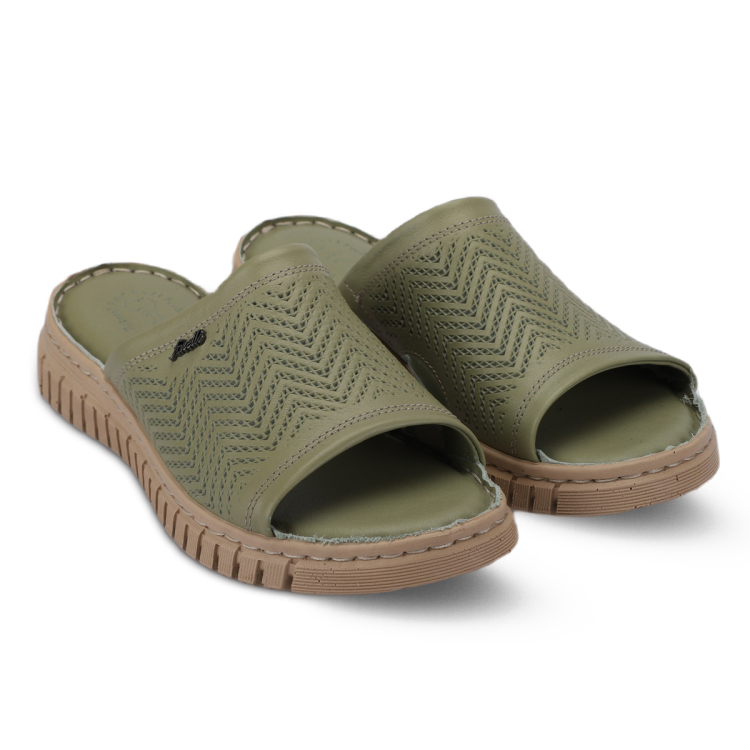 SOFIA-G Kadın Deri Terlik Avakado - Forelli (1)