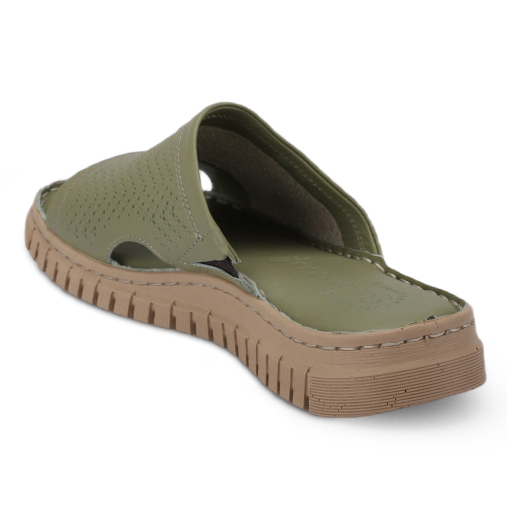 SOFIA-G Kadın Deri Terlik Avakado - 3