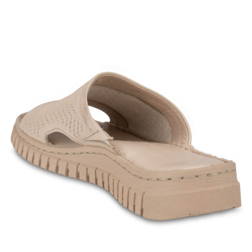 SOFIA-G Kadın Deri Terlik Bej - 5