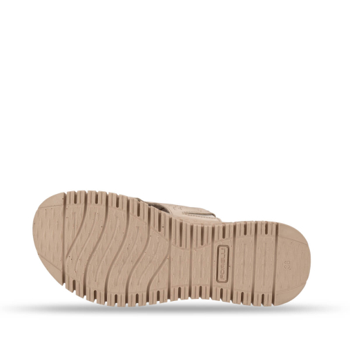 SOFIA-G Kadın Deri Terlik Bej - 6