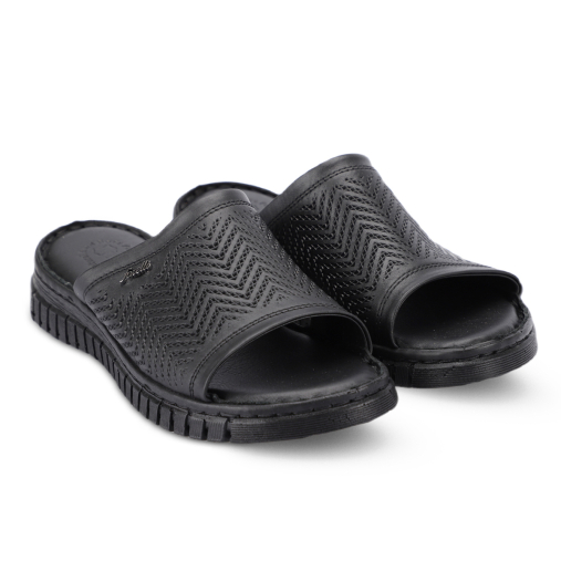 SOFIA-G Kadın Deri Terlik Siyah - 2