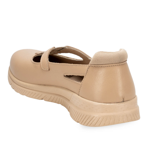 SOLE-G Kadın Deri Ayakkabı Açık Vizon - 3