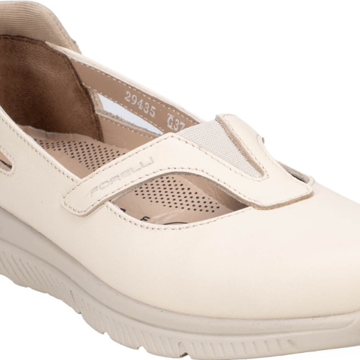 SOLE-G Kadın Deri Ayakkabı Bej - 5