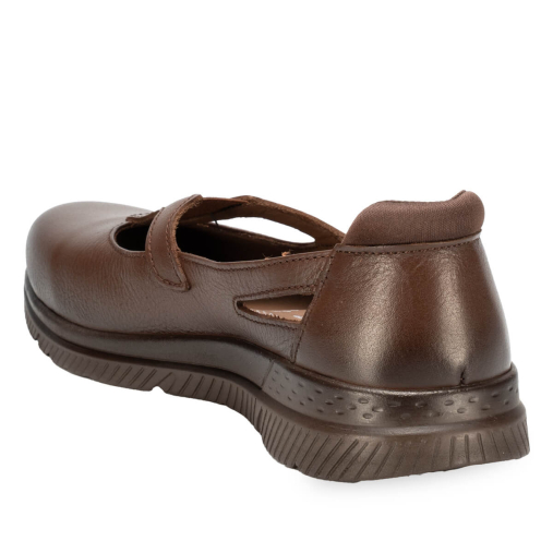 SOLE-G Kadın Deri Ayakkabı Taba - 3