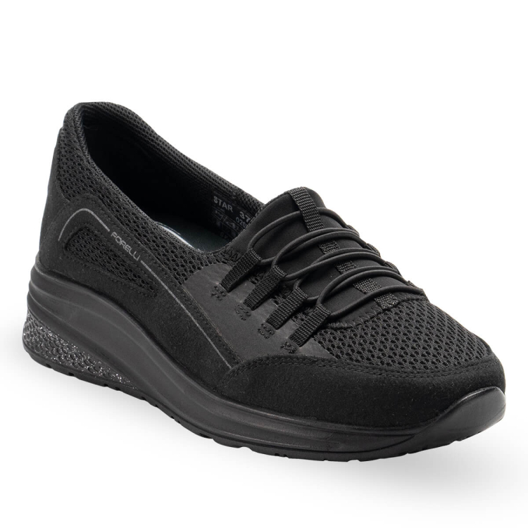 STAR-G Kadın Ayakkabı Siyah - Forelli (1)