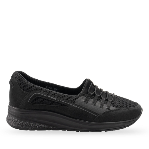 STAR-G Kadın Ayakkabı Siyah - Forelli