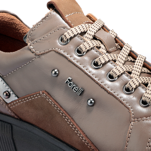 STYLE-G Kadın Deri Ayakkabı Vizon - 4