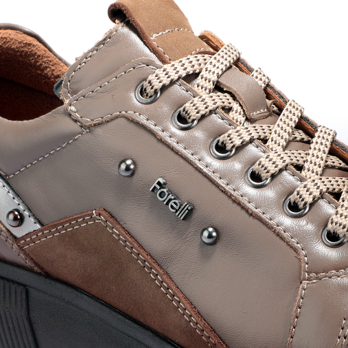 STYLE-G Kadın Deri Ayakkabı Vizon - 4