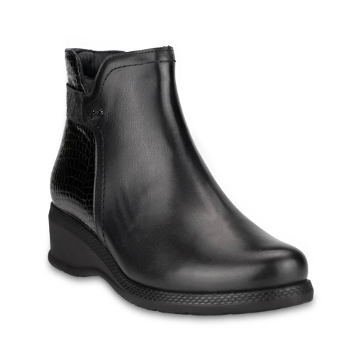 SUDE-K Kadın Deri Bot Siyah - 3