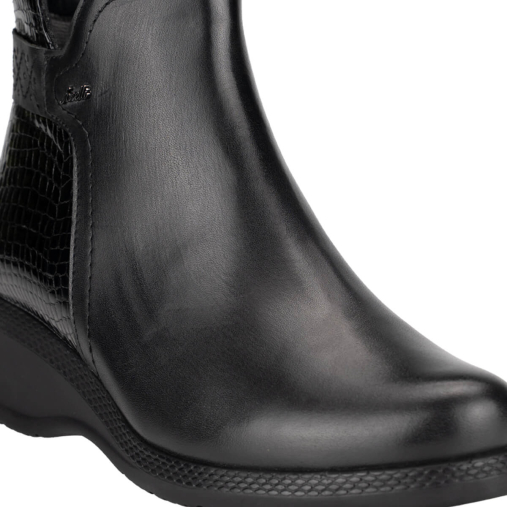 SUDE-K Kadın Deri Bot Siyah - 5