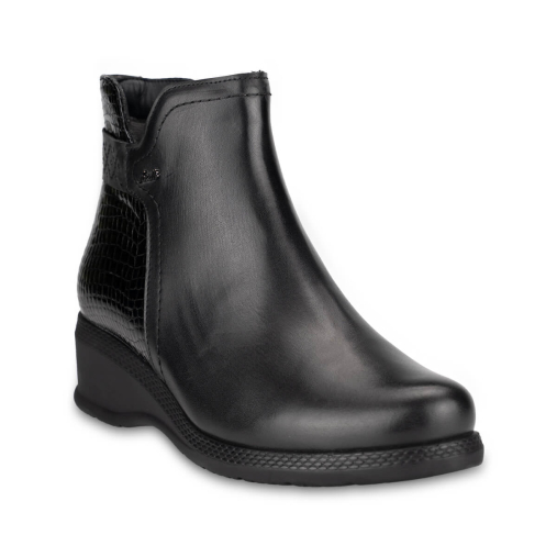 SUDE-K Kadın Deri Bot Siyah - 3