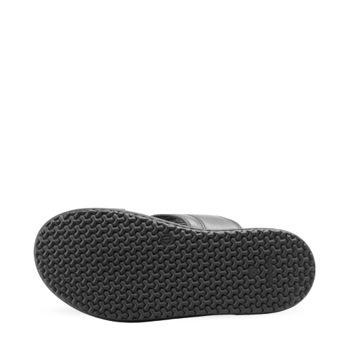 TALU-G Erkek Deri Terlik Siyah - 3