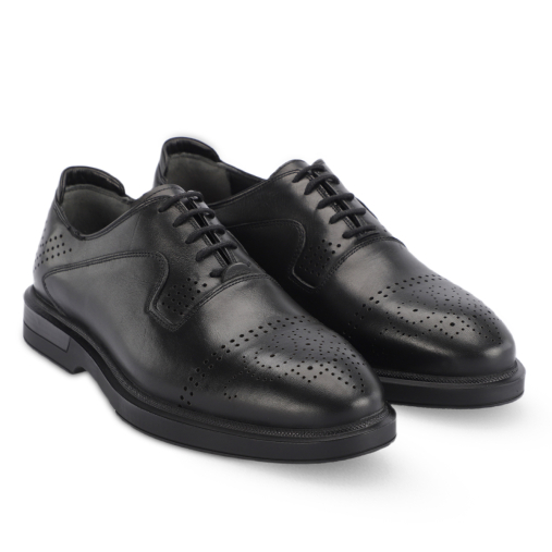 TEDD-G Erkek Deri Ayakkabı Siyah - 2