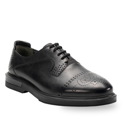 TEDD-G Erkek Deri Ayakkabı Siyah - 2