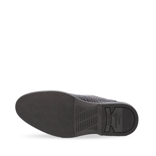 TEDD-G Erkek Deri Ayakkabı Kahve Kroko - 4