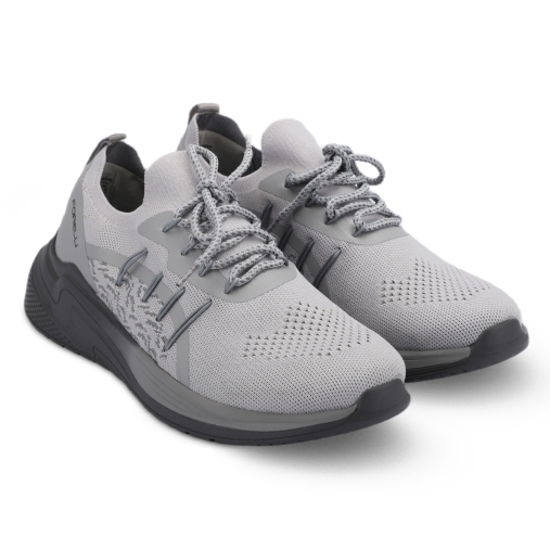 TERRA-G Erkek Deri Ayakkabı Gri / Füme - 2