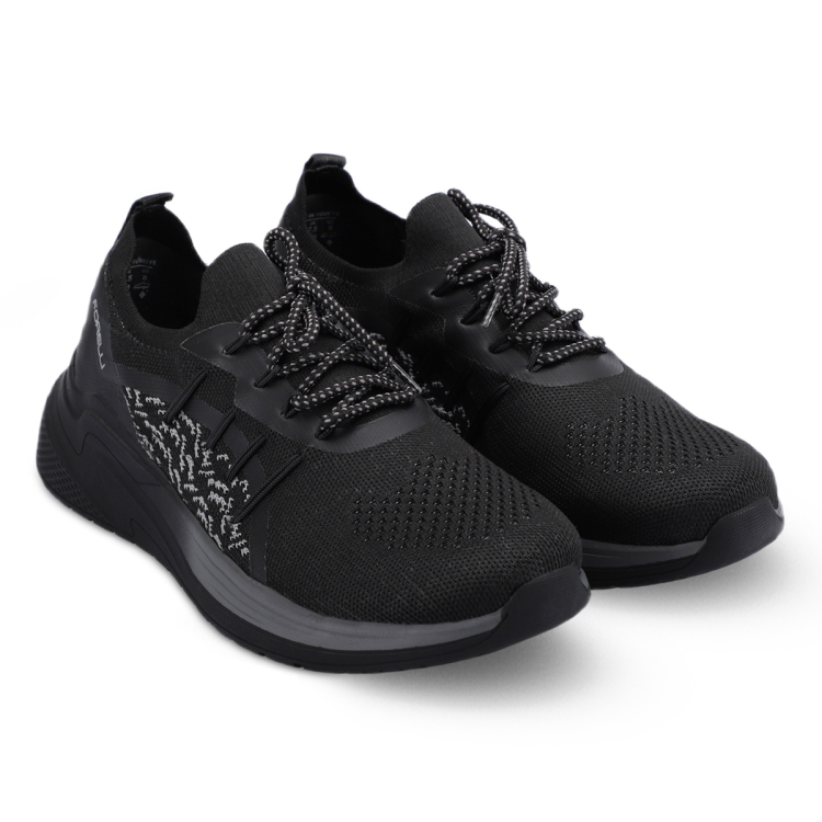 TERRA-G Erkek Deri Ayakkabı Siyah / Füme - Forelli (1)