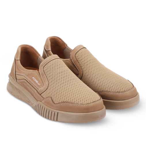 Forelli TIGRE-H Erkek Comfort Ayakkabı Kum Nubuk - 2