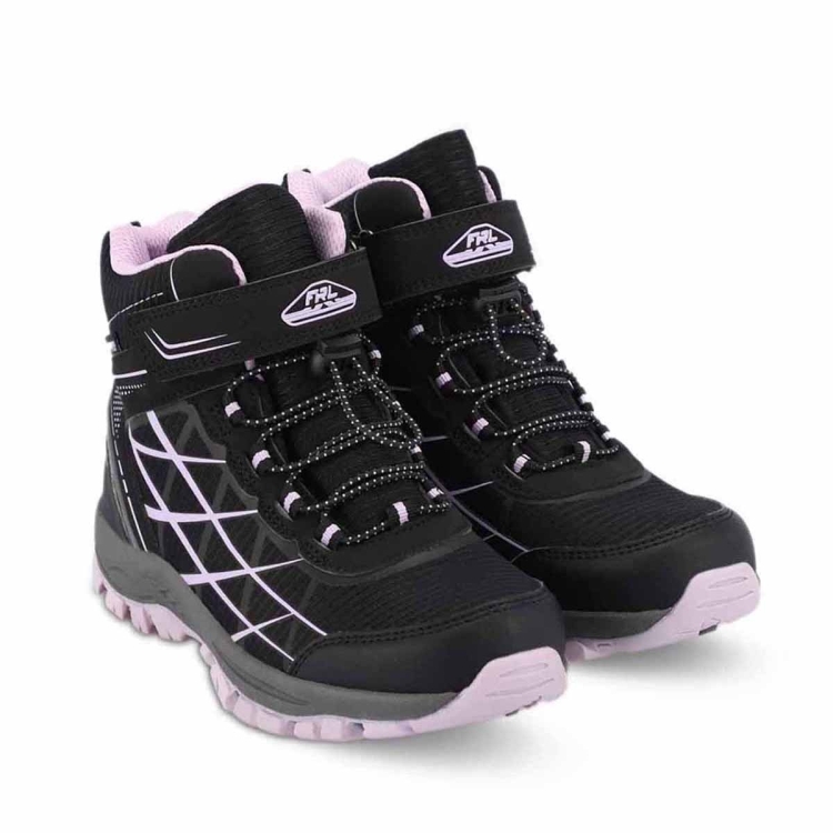 TILBE-G Çocuk Waterproof Siyah-Lila - fr (1)