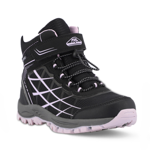 TILBE-G Çocuk Waterproof Siyah-Lila - Forelli