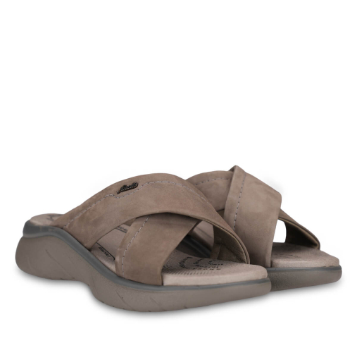 TOKYO-G Kadın Deri Terlik Stone - 3