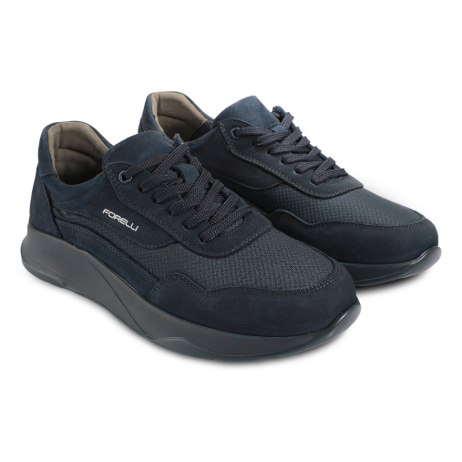 Forelli TORO-H Erkek Comfort Ayakkabı Lacivert Nubuk - 3