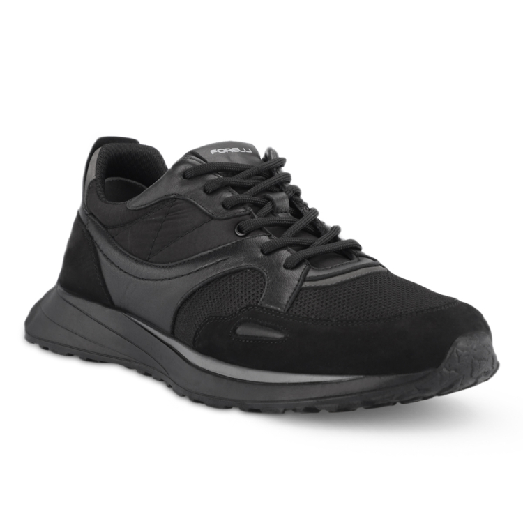 TROY-G Erkek Ayakkabı Siyah - Forelli