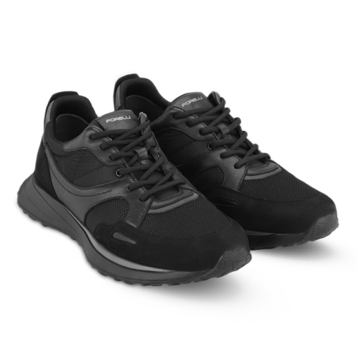 TROY-G Erkek Ayakkabı Siyah - Forelli (1)