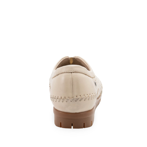 TWIN-G Kadın Deri Ayakkabı Bej - 3