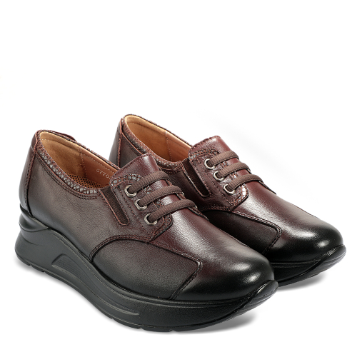 VENDY-H Kadın Deri Hallux Ayakkabı Kahve - 3