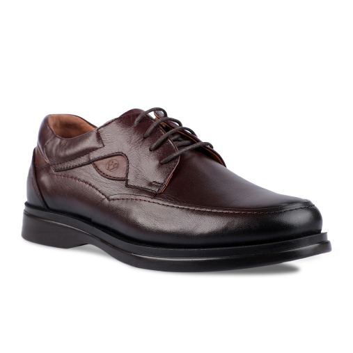 VICTOR-H Erkek Deri Ayakkabı Kahve - 1