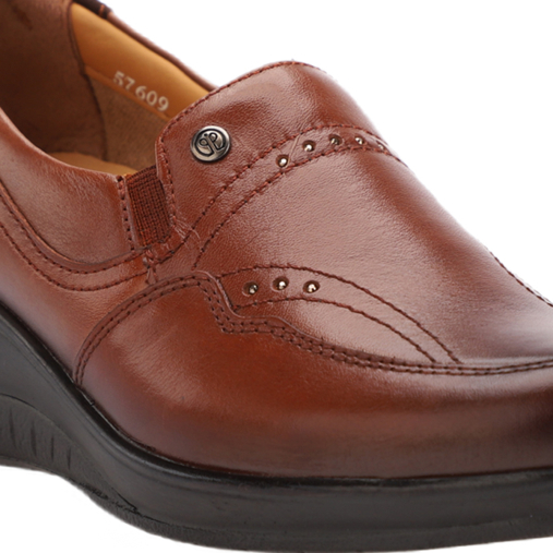 VIOLET-G Kadın Deri Ayakkabı Taba - 4