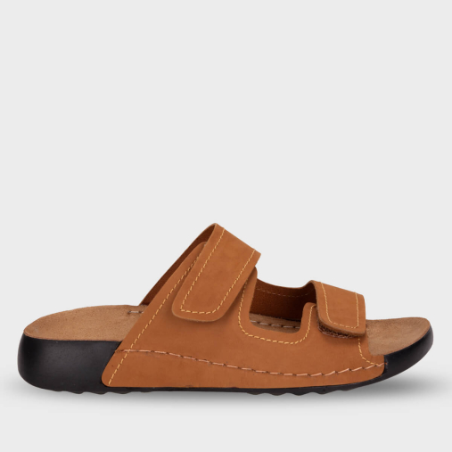 XTER-H Erkek Deri Terlik Taba - Forelli