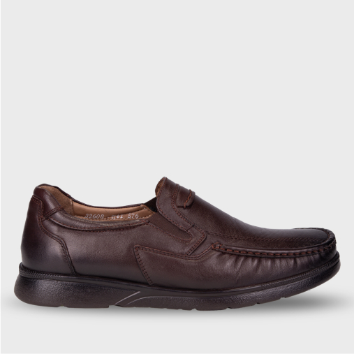 Forelli ZEKE-H Comfort Erkek Deri Ayakkabı Kahve - 1