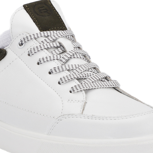 Forelli ZET-G Comfort Erkek Ayakkabı Beyaz / Haki - 4