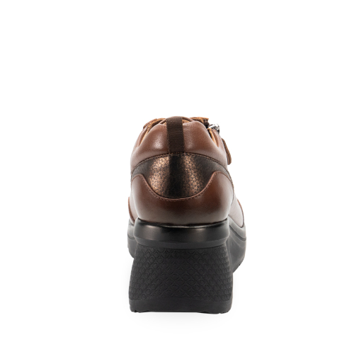 ZEYEM-G Kadın Deri Ayakkabı Kahve - 3